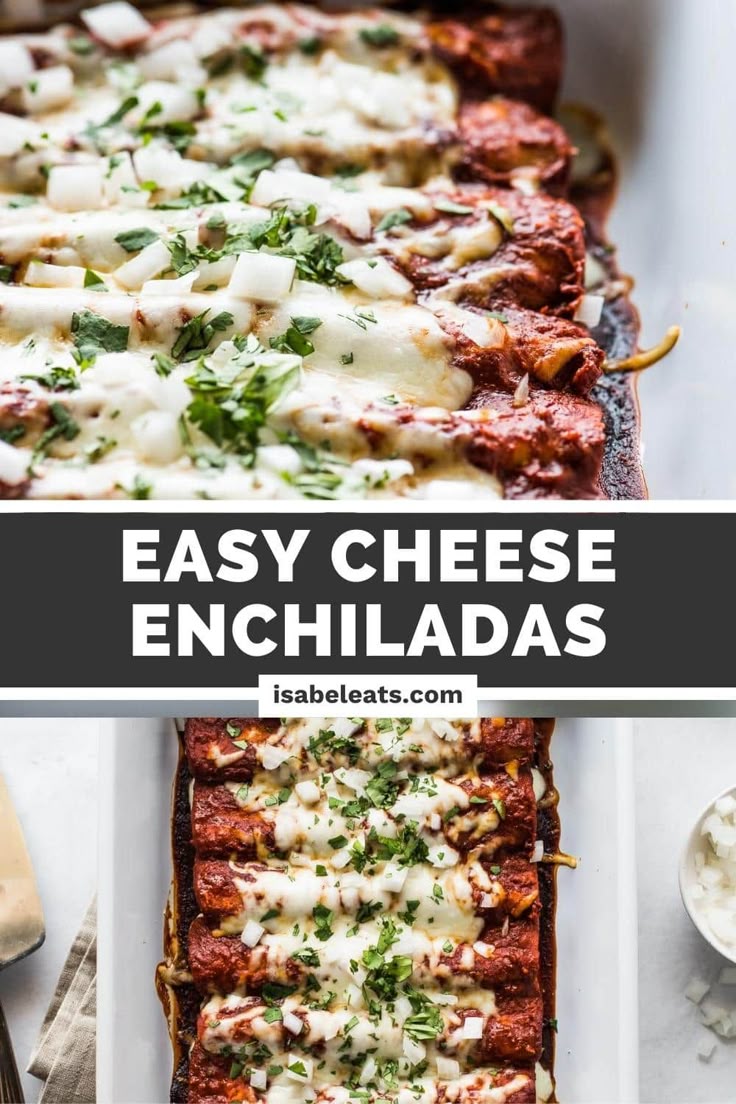 Authentic & Easy Cheese Enchiladas: Made in 30 Minutes